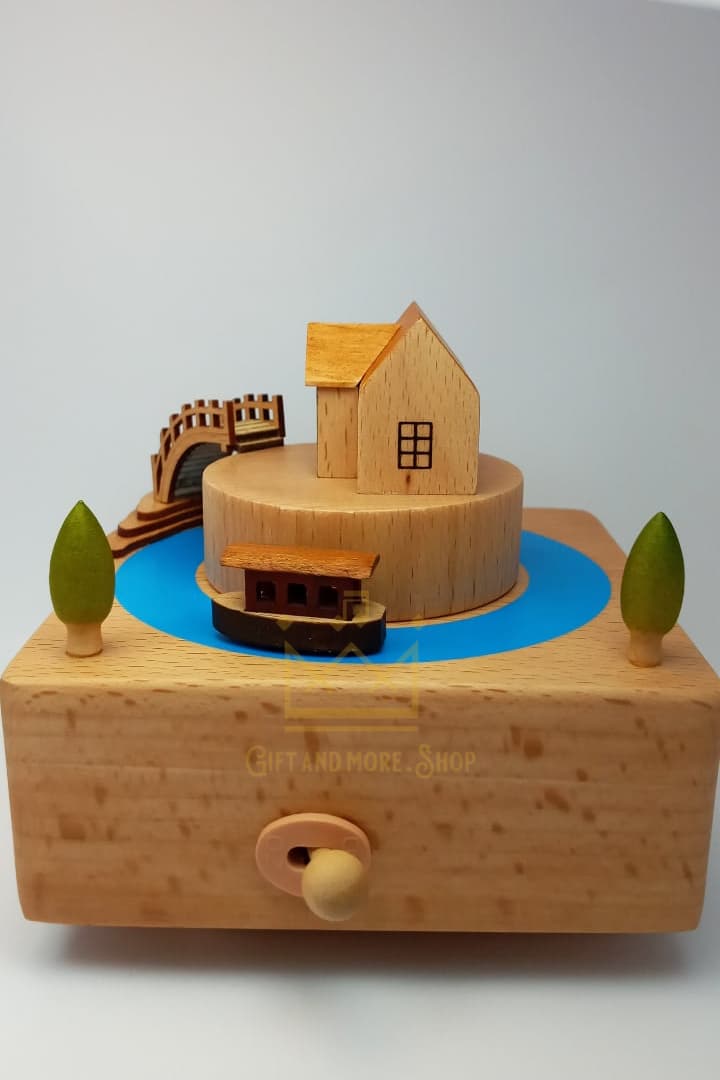 House by a river music box